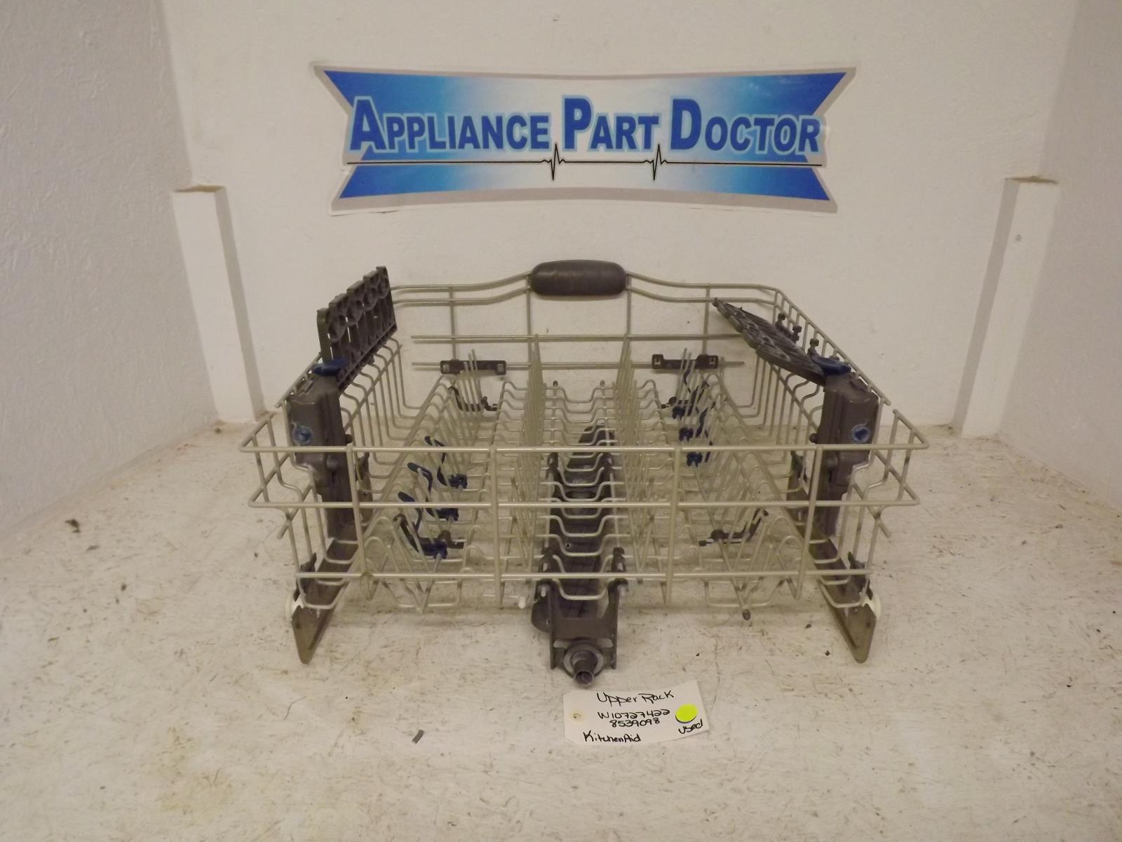 KitchenAid Dishwasher W10727422 8539098 Upper Rack Used KitchenAid Dishwasher W10727422 8539098 Upper Rack Used